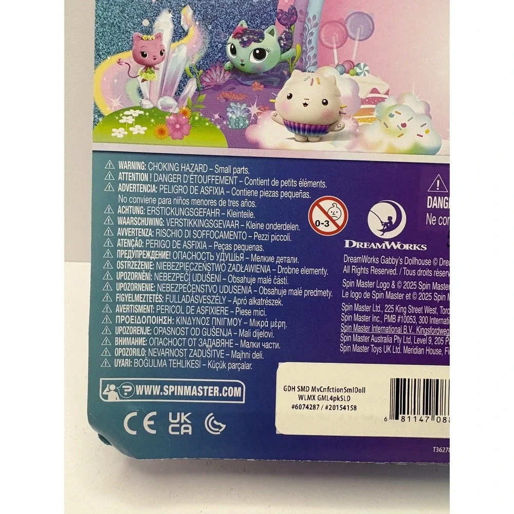 Gabby's Dollhouse The Movie Sweetest Treat Gabby Doll Snow Gear Exclusive Set 6